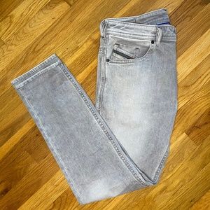 Diesel Grey Thommer Jeans 0684I, Slim jeans 31/30